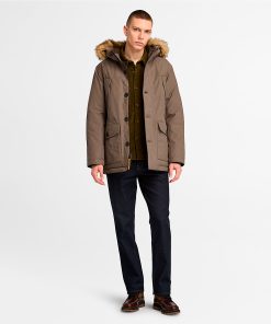 Timberland Men Clothing-Mens Scar Ridge Parka with DryVent™ Technology- TB0A22W2BK0-black timberland boots 2