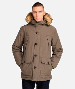 Timberland Men Clothing-Mens Scar Ridge Parka with DryVent™ Technology- TB0A22W2BK0-black timberland boots