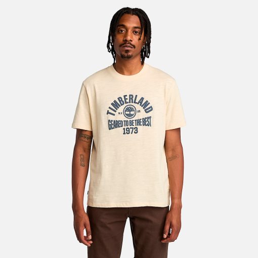 Timberland Men Clothing-Mens Seasonal Logo Graphic Short Sleeve T-Shirt- TB0A6VMJEFL-womens timberland boots