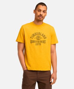 Timberland Men Clothing-Mens Seasonal Logo Graphic Short Sleeve T-Shirt- TB0A6VMJEFM-toddler timberland boots