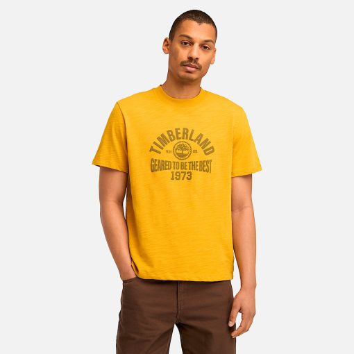 Timberland Men Clothing-Mens Seasonal Logo Graphic Short Sleeve T-Shirt- TB0A6VMJEFM-toddler timberland boots