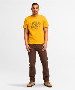 Timberland Men Clothing-Mens Seasonal Logo Graphic Short Sleeve T-Shirt- TB0A6VMJEFM-toddler timberland boots 2