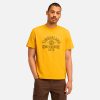 Timberland Men Clothing-Mens Seasonal Logo Graphic Crew Neck Shirt- TB0A6VHEEFL-timbs boots womens 3