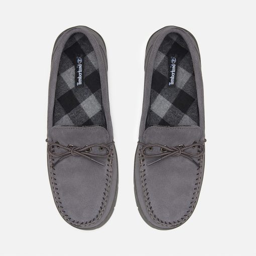 Timberland Footwear Men's Stony Ledge Flannel-Lined Moc Slipper-Mens Stony Ledge Flannel-Lined Moc Slipper- TB0A2Q7A036-black timbs - Image 2