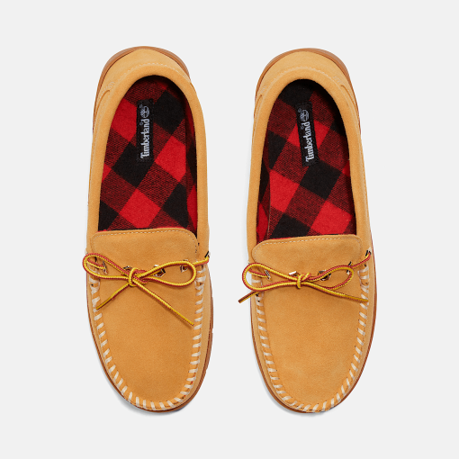 Timberland Footwear Men's Stony Ledge Flannel-Lined Moc Slipper-Mens Stony Ledge Flannel-Lined Moc Slipper- TB0A2Q7A754-timberland boots men - Image 2