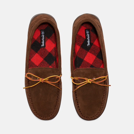 Timberland Footwear Men's Stony Ledge Flannel-Lined Moc Slipper-Mens Stony Ledge Flannel-Lined Moc Slipper- TB0A2Q7A242-timberland boots - Image 2