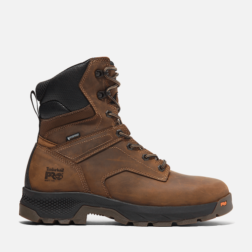 Timberland Timberland PRO® Men's Footwear-Mens TiTAN® EV  8" Soft Toe Waterproof Work Boot- TB0A66QQEM4-which rapper made timbaland boots popular