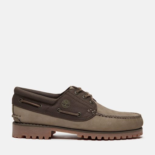 Timberland Footwear Men's Timberland® Authentics 3-Eye Boat Shoe-Mens Timberland® Authentics 3-Eye Boat Shoe- TB0A6DXWEO8-timberland boots for men