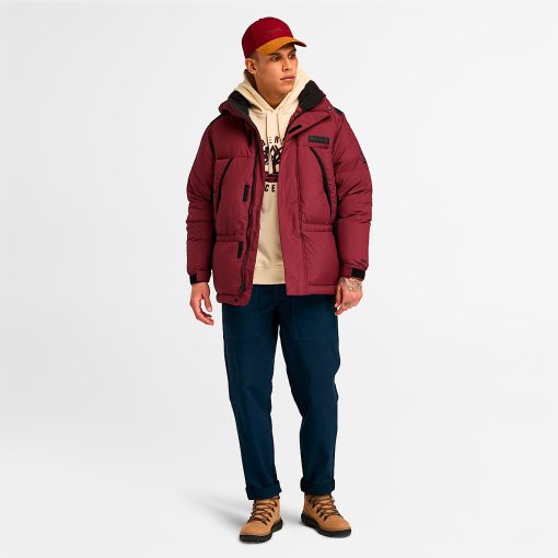 Timberland Men Clothing-Mens Timberland® Heritage Plaid Logo Hoodie- TB0A6VGTEFL-timbaland boots - Image 2