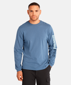 Timberland Timberland PRO® Clothing-Mens Timberland PRO® Core Logo Long-Sleeve T-Shirt- TB0A6ESB432-timberland steel toe shoes