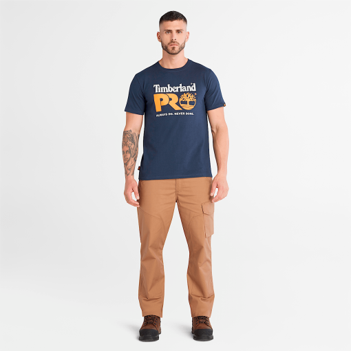 Timberland Timberland PRO® Clothing-Mens Timberland PRO® Core Logo T-Shirt- TB0A6EYK019-timberland boot - Image 2