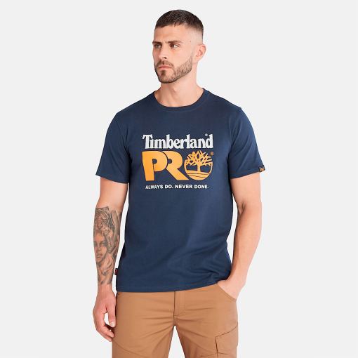 Timberland Timberland PRO® Clothing-Mens Timberland PRO® Core Logo T-Shirt- TB0A6EYK019-timberland boot