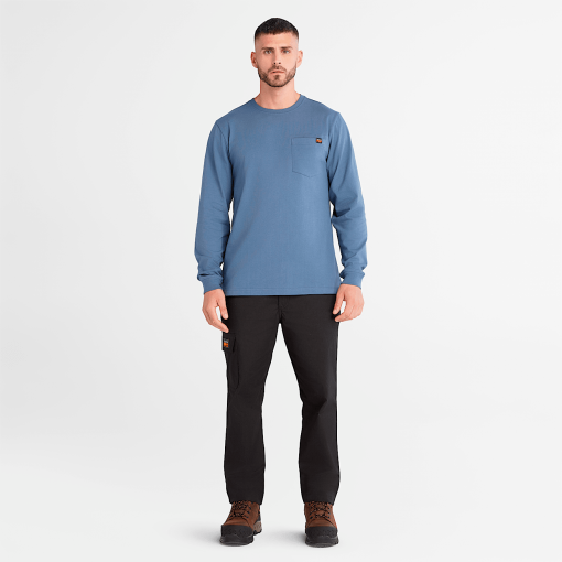 Timberland Timberland PRO® Clothing-Mens Timberland PRO® Core Pocket Long-Sleeve T-Shirt- TB0A6ESY432-timberland hiking shoes - Image 2