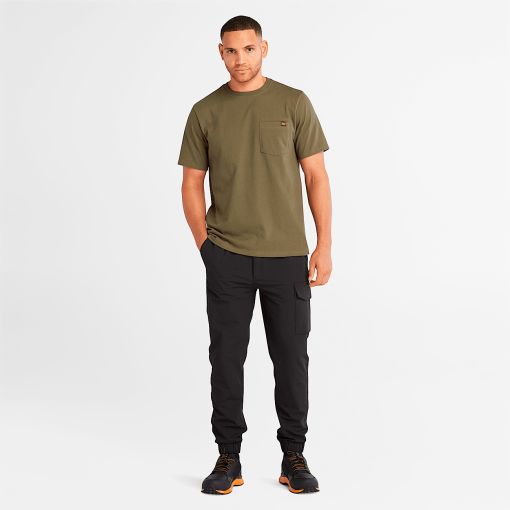 Timberland Timberland PRO® Clothing-Mens Timberland PRO® Core Pocket T-Shirt- TB0A6ER3H08-timberlands near me - Image 2