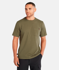 Timberland Timberland PRO® Clothing-Mens Timberland PRO® Core Pocket T-Shirt- TB0A6ER3H08-timberlands near me