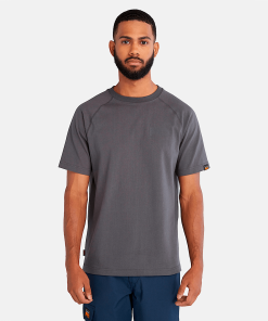 Timberland Timberland PRO® Clothing-Mens Timberland PRO® Core Reflective Logo T-Shirt- TB0A64R1BS5-timberland boat shoes