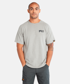 Timberland Timberland PRO® Clothing-Mens Timberland PRO® Core Reflective Logo T-Shirt- TB0A64R1052-timberland chelsea boots