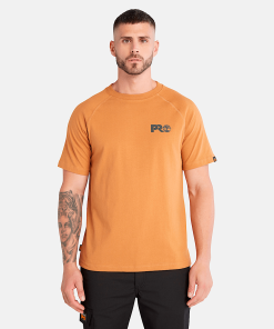 Timberland Timberland PRO® Clothing-Mens Timberland PRO® Core Reflective Logo T-Shirt- TB0A64R1P47-timberland boat shoes