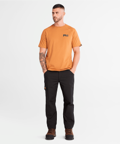 Timberland Timberland PRO® Clothing-Mens Timberland PRO® Core Reflective Logo T-Shirt- TB0A64R1P47-timberland boat shoes 2