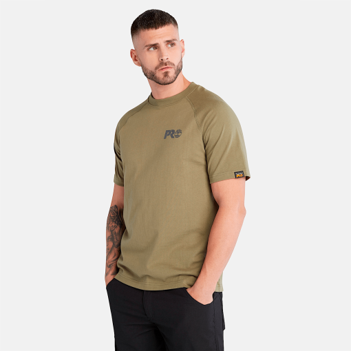 Timberland Timberland PRO® Clothing-Mens Timberland PRO® Core Reflective Logo T-Shirt- TB0A64R1360-toddler timberland boots