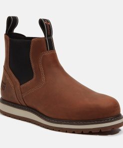 Timberland Timberland PRO® Men’s Footwear-Mens Timberland PRO® Irvine Wedge Chelsea Soft Toe Work Boot- TB0A66BUEM4-timberlands near me 2