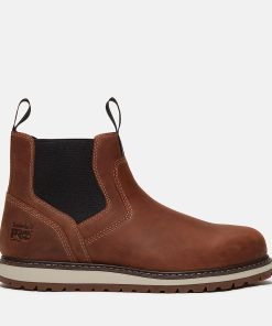 Timberland Timberland PRO® Men’s Footwear-Mens Timberland PRO® Irvine Wedge Chelsea Soft Toe Work Boot- TB0A66BUEM4-timberlands near me