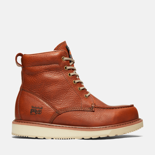 Timberland Timberland PRO® Men's Footwear-Mens Timberland PRO® Wedge 6" Moc-Toe Work Boot- TB153009214-timberland boots