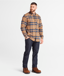 Timberland Timberland PRO® Clothing-Mens Timberland PRO® Woodfort Midweight Flannel Shirt- TB0A6D4TP50-timberland boots women 2