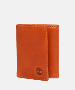 Timberland Men Accessories-Mens Waxy Pull Up Trifold- TB0A2MN8212-timberland loafers