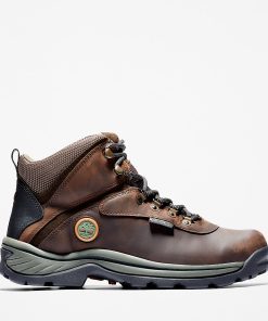 Timberland Men Footwear-Mens White Ledge Waterproof Mid Hiker Boot- TB112135214-men timberland boots