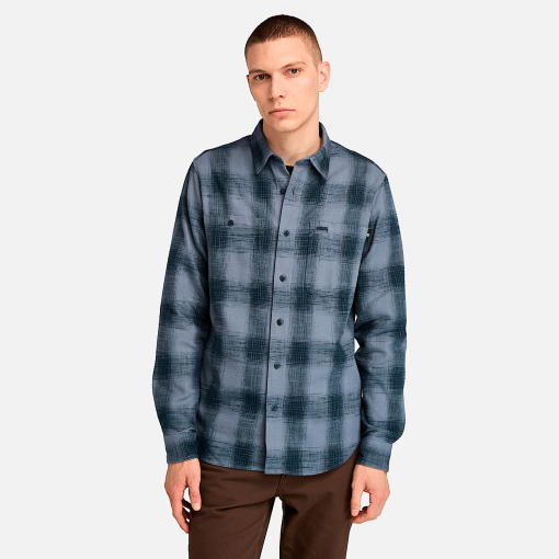 Timberland Men Clothing-Mens Windham Heavy Weight Flannel Shirt- TB0A6V3PEFE-women timberland boots