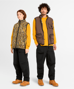 Timberland Featured Collections All Gender Collection-Reversible Utility Vest- TB0A6X5A243-timberland field boots