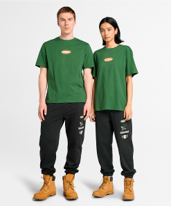 Timberland Featured Collections All Gender Collection-Short Sleeve Front And Back Graphic T-Shirt- TB0A647UEIN-womens timberland boots