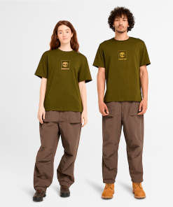 Timberland Featured Collections All Gender Collection-Short Sleeve Stack Camo T-Shirt- TB0A6X8E302-timberland steel toe shoes