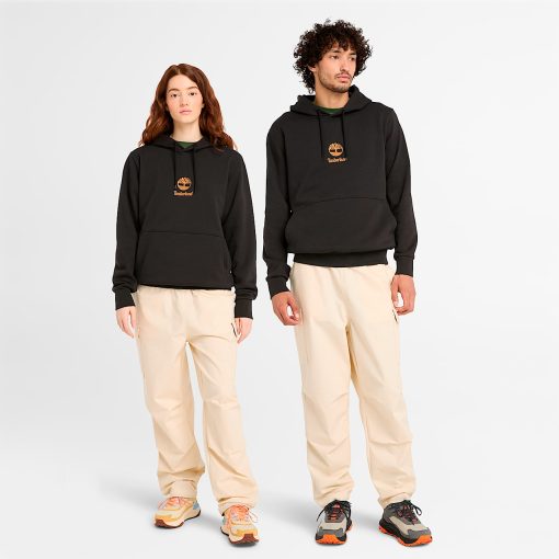 Timberland Featured Collections All Gender Collection-Small Logo Print Hoodie Sweatshirt- TB0A6WZA001-timberland pro timberland