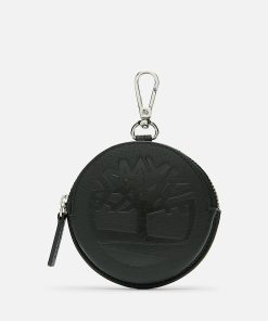 Timberland Accessories Gear-Timberland® Circular Leather Zip Pouch- TB0A5MKR001-timberland outlet store