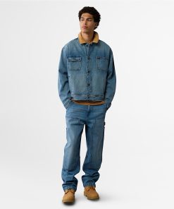 Timberland Featured Collections Timberland X American Eagle-Timberland x AE Denim Jacket- TB0A292GB01-timberland steel toe shoes 2