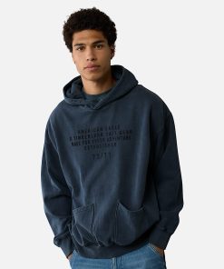 Timberland Featured Collections Timberland X American Eagle-Timberland x AE Graphic Hoodie- TB0A29G8433-black timberland boots