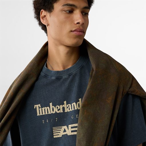 Timberland Featured Collections Timberland X American Eagle-Timberland x AE Graphic T-Shirt- TB0A27JC433-timberland sale - Image 2