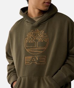 Timberland Featured Collections Timberland X American Eagle-Timberland x AE Heavyweight Graphic Hoodie- TB0A28E5A58-steel cap timberlands