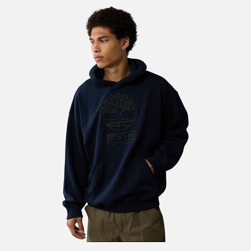 Timberland Featured Collections Timberland X American Eagle-Timberland x AE Heavyweight Graphic Hoodie- TB0A28E5433-toddler timberland boots