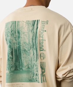 Timberland Featured Collections Timberland X American Eagle-Timberland x AE Long Sleeve Forest Graphic T-Shirt- TB0A2PPSEFL-timberland boots mens 2