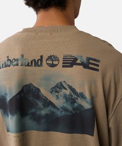 Timberland Featured Collections Timberland X American Eagle-Timberland x AE Long Sleeve Mountain Graphic T-Shirt- TB0A2PRZI73-timberland boots guys 2