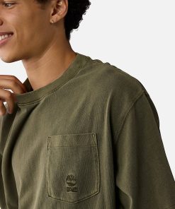 Timberland Featured Collections Timberland X American Eagle-Timberland x AE Pocket T-Shirt- TB0A2A4UA58-timberland boots on sale 2