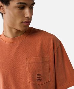 Timberland Featured Collections Timberland X American Eagle-Timberland x AE Pocket T-Shirt- TB0A2A4U888-timberland boots for men 2