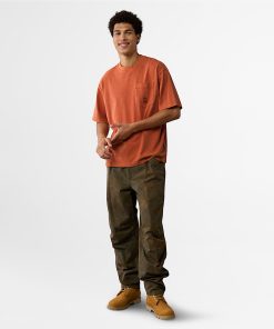 Timberland Featured Collections Timberland X American Eagle-Timberland x AE Pocket T-Shirt- TB0A2A4U888-timberland work boots