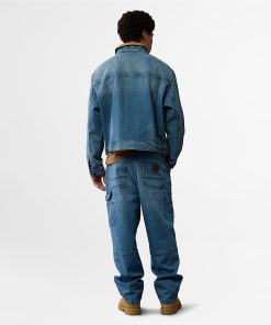 Timberland Featured Collections Timberland X American Eagle-Timberland x AE Wide Leg Denim Pant- TB0A28XZB01-timberland sale 2