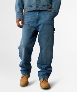 Timberland Featured Collections Timberland X American Eagle-Timberland x AE Wide Leg Denim Pant- TB0A28XZB01-timberland sale