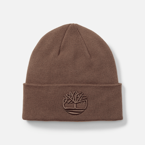 Timberland Men Accessories-Tonal 3D Embroidery Beanie- TB0A2PJRBK0-timberland sneakers