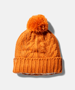 Timberland Women Accessories-Womens Autumn Woods Cable Beanie with Pom- TB0A1ERO231-timberland sale